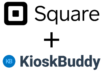 在新选项卡中链接到Square KioskBuddy主页的Square KioskBuddy标志。