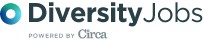 DiversityJobs logo that links to the DiversityJobs homepage in a new tab.