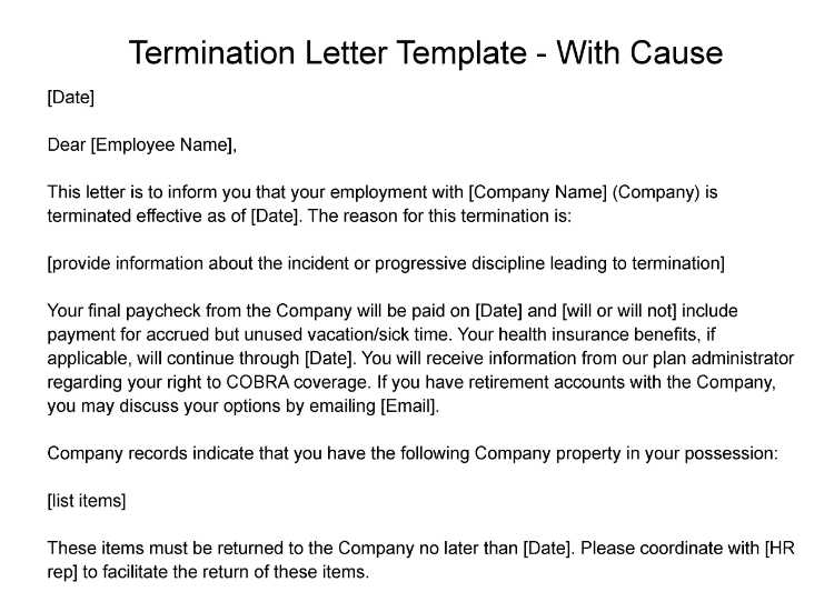 What To Say To Terminate Employee